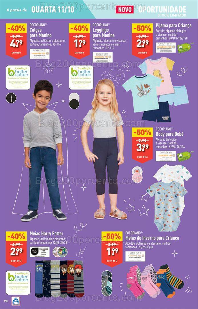 Antevisão Folheto ALDI Promoções de 11 a 17 outubro