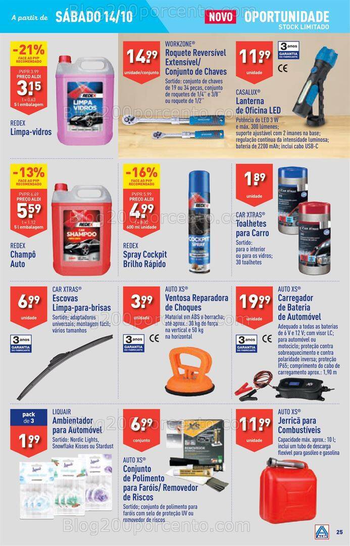 Antevisão Folheto ALDI Promoções de 11 a 17 outubro