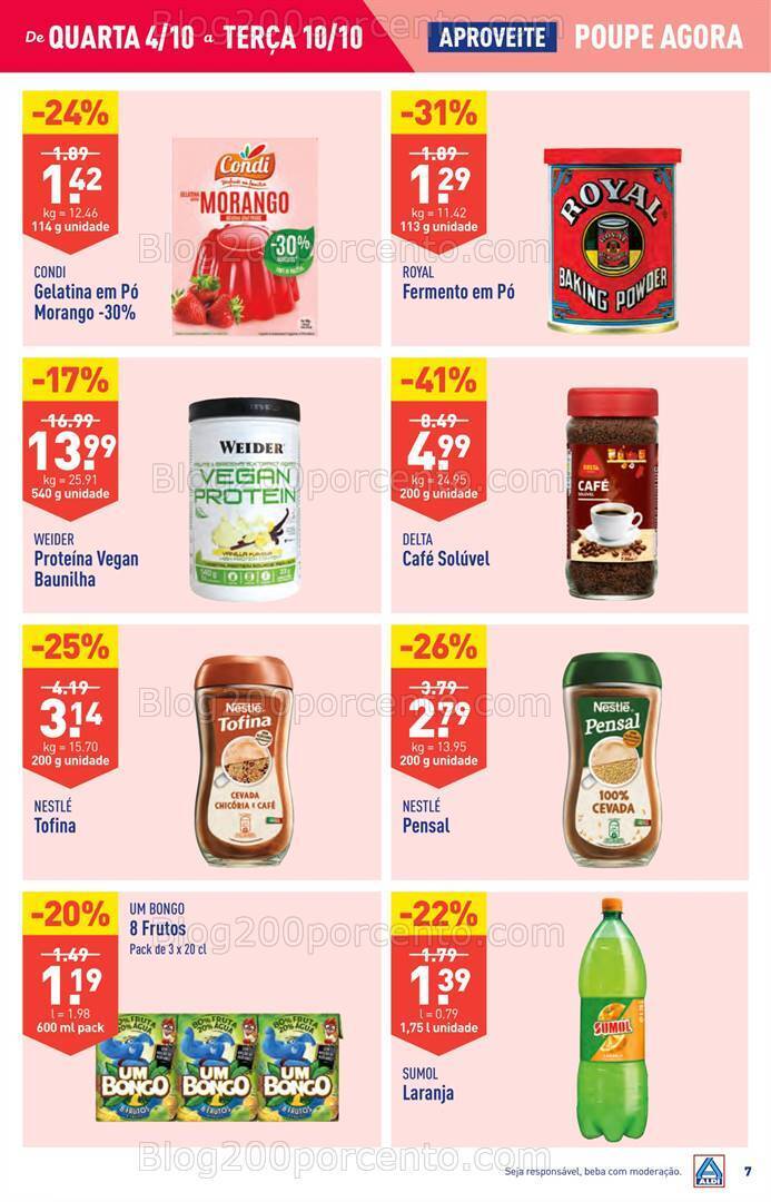 Antevisão Folheto ALDI Promoções de 4 a 10 outubro
