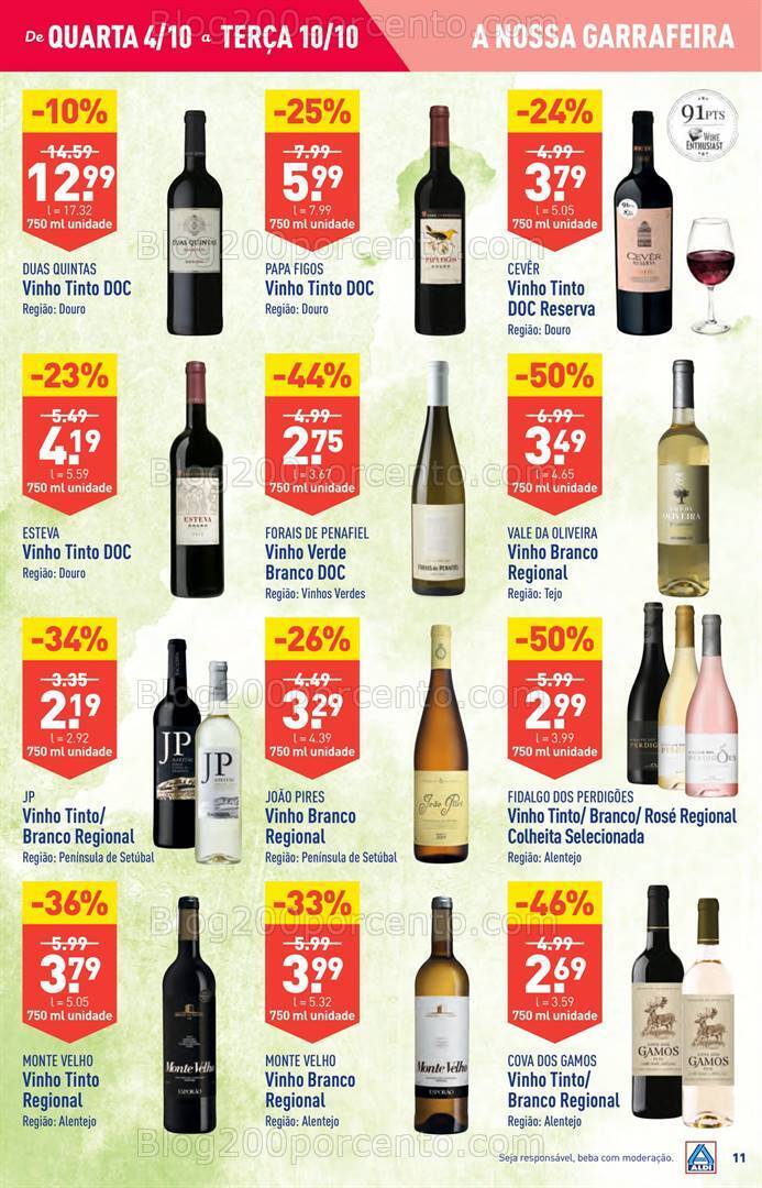 Antevisão Folheto ALDI Promoções de 4 a 10 outubro