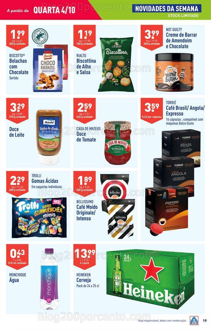 Antevisão Folheto ALDI Promoções de 4 a 10 outubro