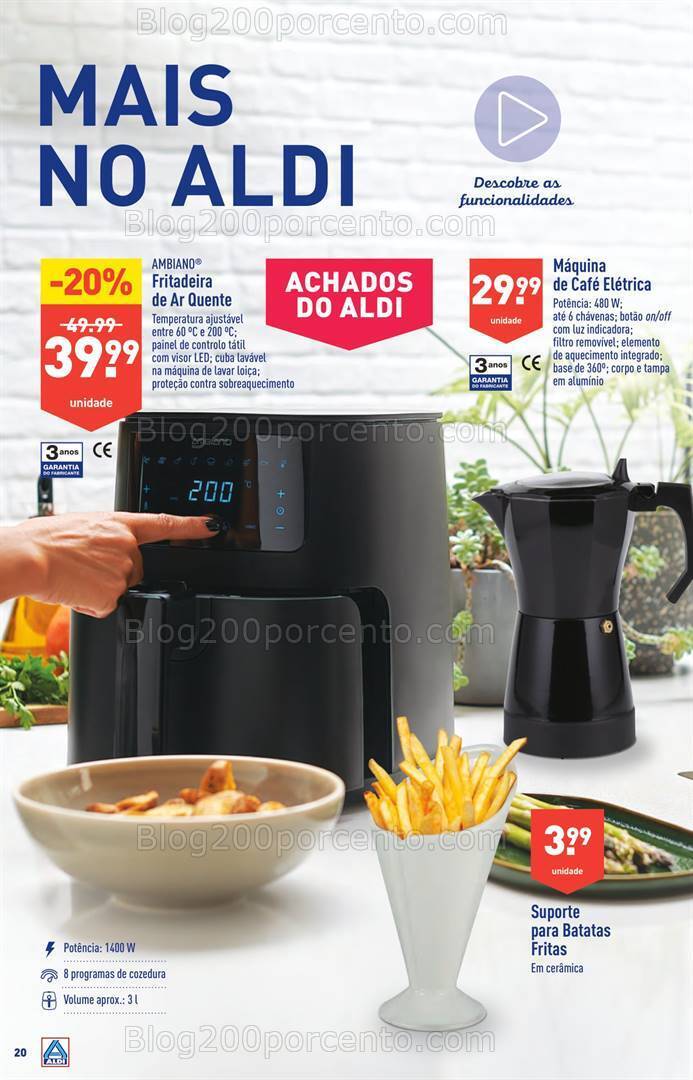 Antevisão Folheto ALDI Promoções de 4 a 10 outubro