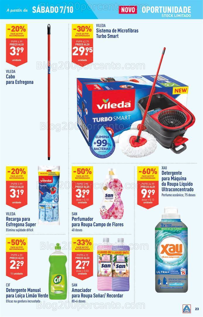 Antevisão Folheto ALDI Promoções de 4 a 10 outubro