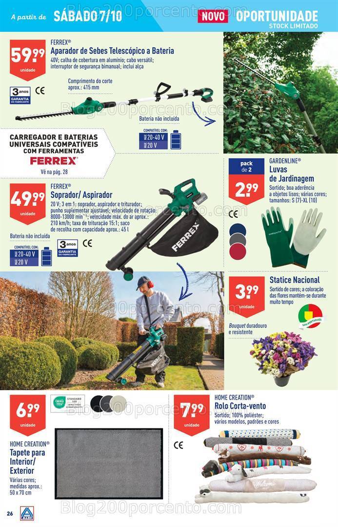 Antevisão Folheto ALDI Promoções de 4 a 10 outubro