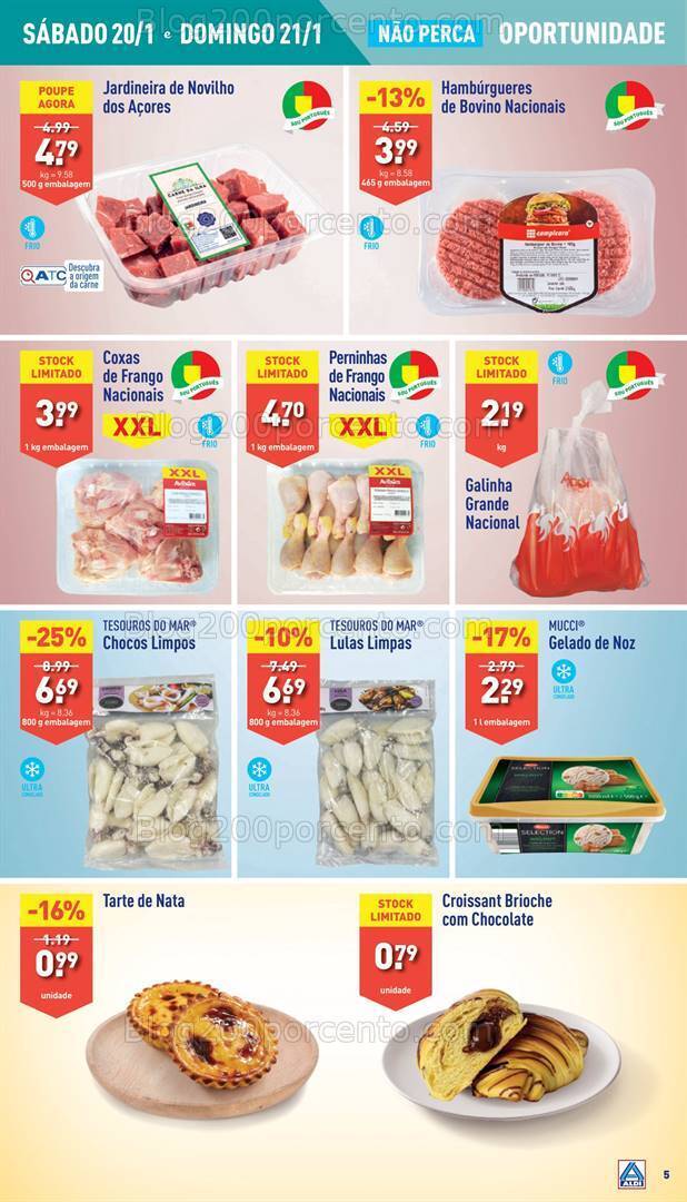 Antevisão Folheto ALDI Promoções de 17 a 23 janeiro