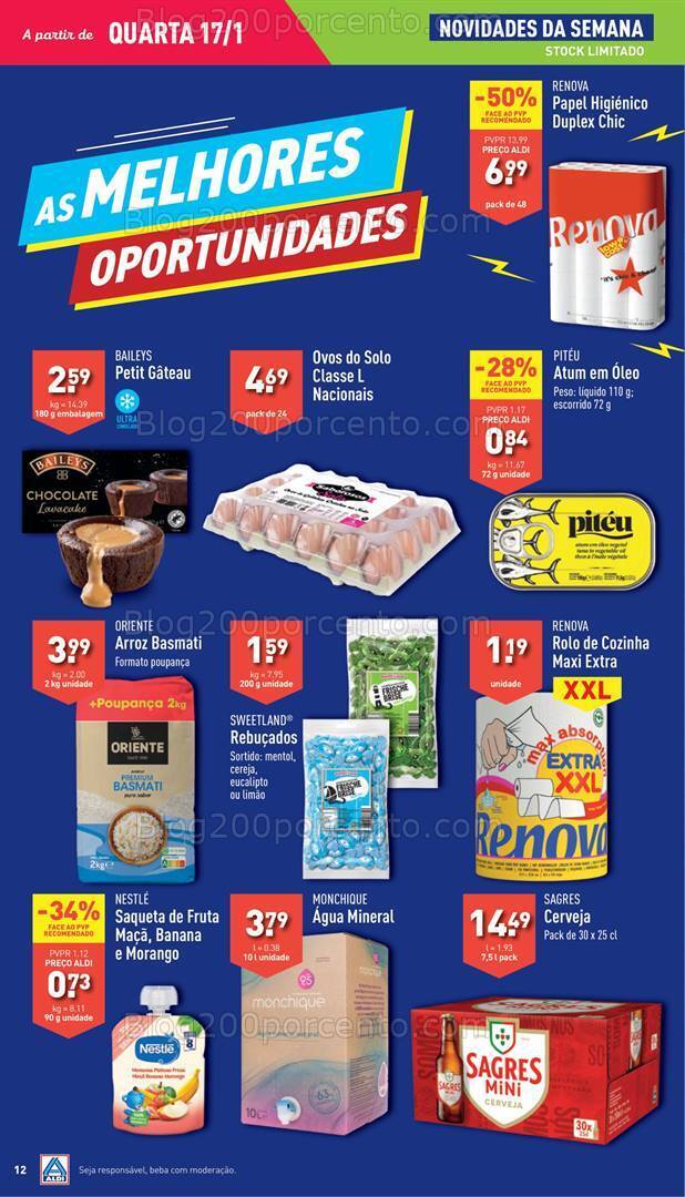 Antevisão Folheto ALDI Promoções de 17 a 23 janeiro