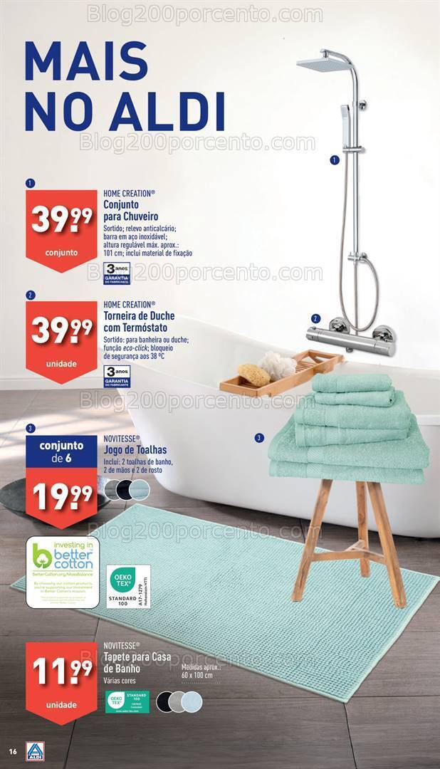 Antevisão Folheto ALDI Bazar Promoções a partir de 17 janeiro