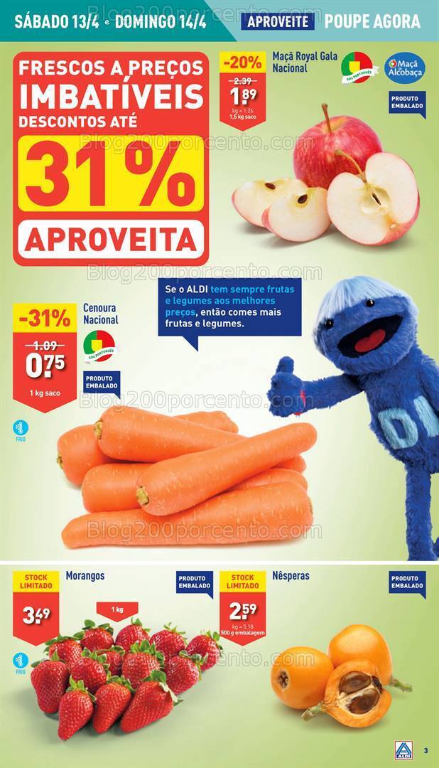 Antevisão Folheto ALDI Promoções de 10 a 16 abril