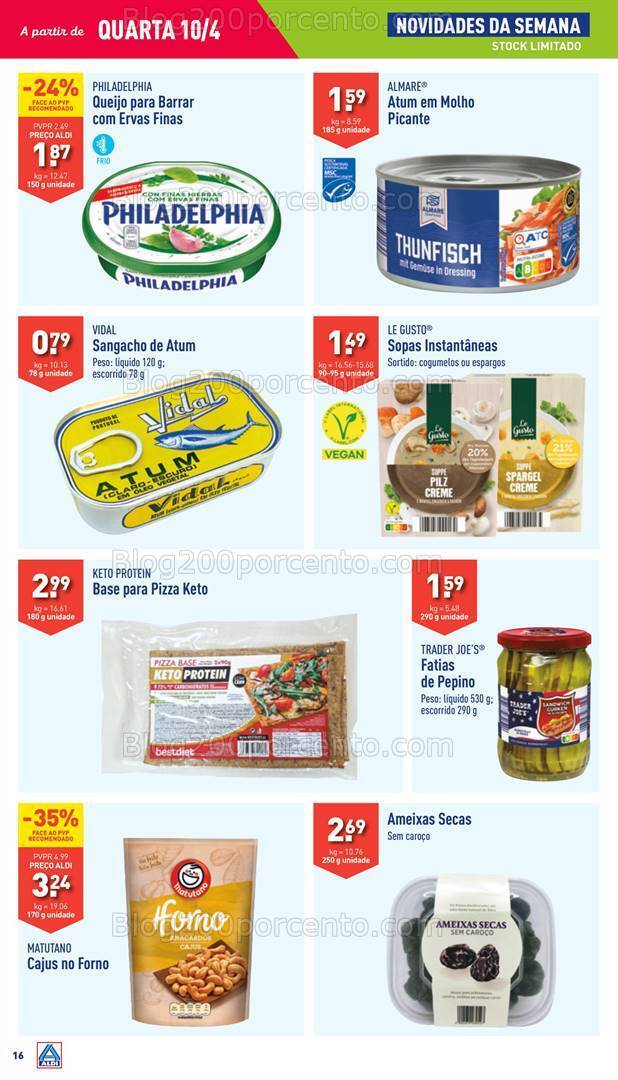Antevisão Folheto ALDI Promoções de 10 a 16 abril