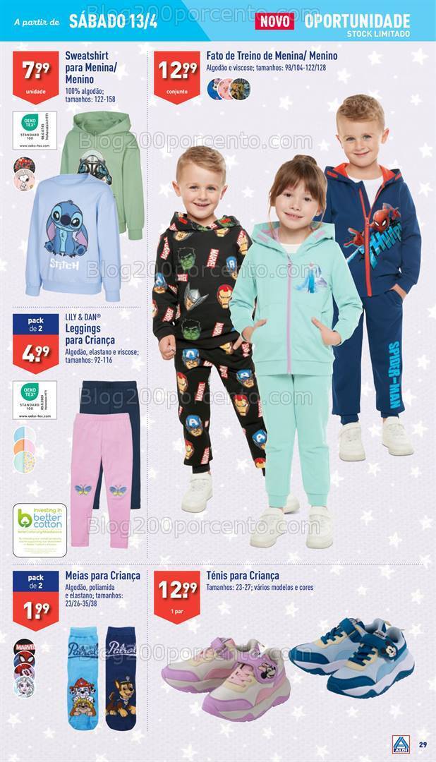 Antevisão Folheto ALDI Promoções de 10 a 16 abril