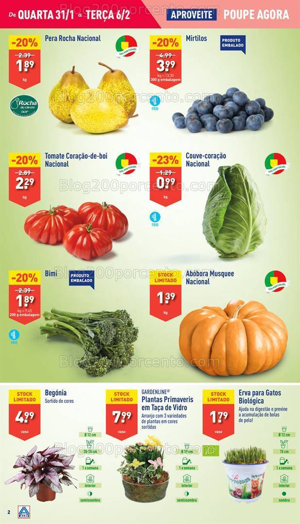 Antevisão Folheto ALDI Promoções 31 janeiro a 6 fevereiro