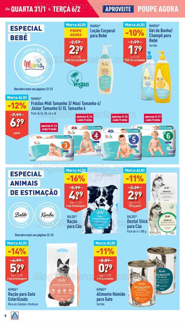 Antevisão Folheto ALDI Promoções 31 janeiro a 6 fevereiro