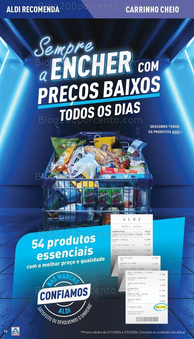 Antevisão Folheto ALDI Promoções 31 janeiro a 6 fevereiro