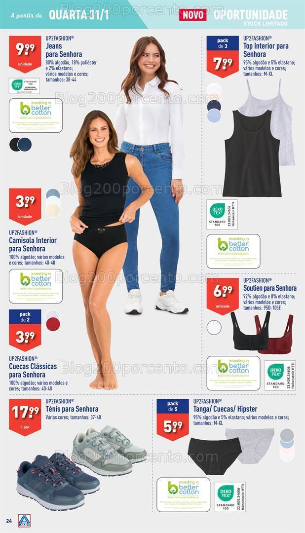 Antevisão Folheto ALDI Bazar Promoções a partir de 31 janeiro