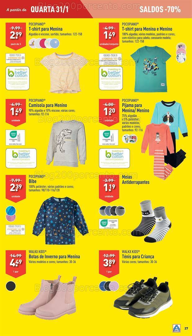 Antevisão Folheto ALDI Bazar Promoções a partir de 31 janeiro