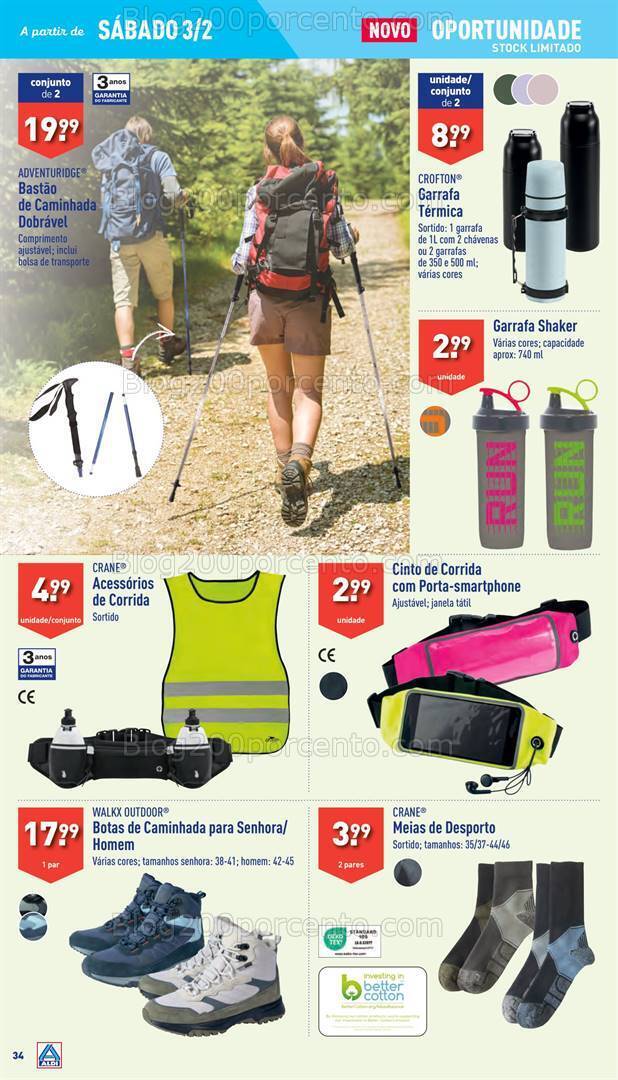 Antevisão Folheto ALDI Bazar + Achados - Promoções a partir de 3 fevereiro