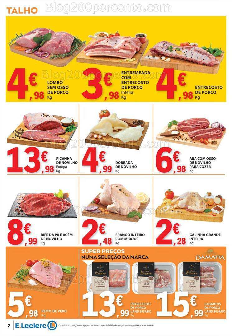 Antevisão Folheto E-LECLERC Semanal Promoções de 15 a 21 fevereiro