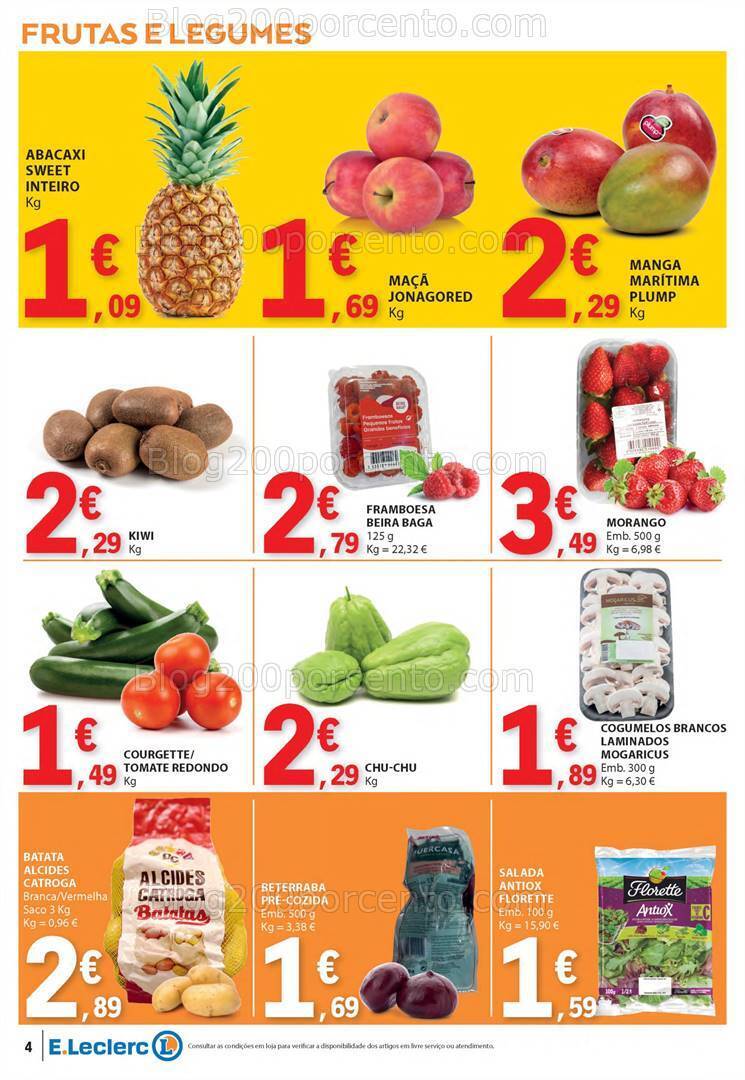 Antevisão Folheto E-LECLERC Semanal Promoções de 15 a 21 fevereiro