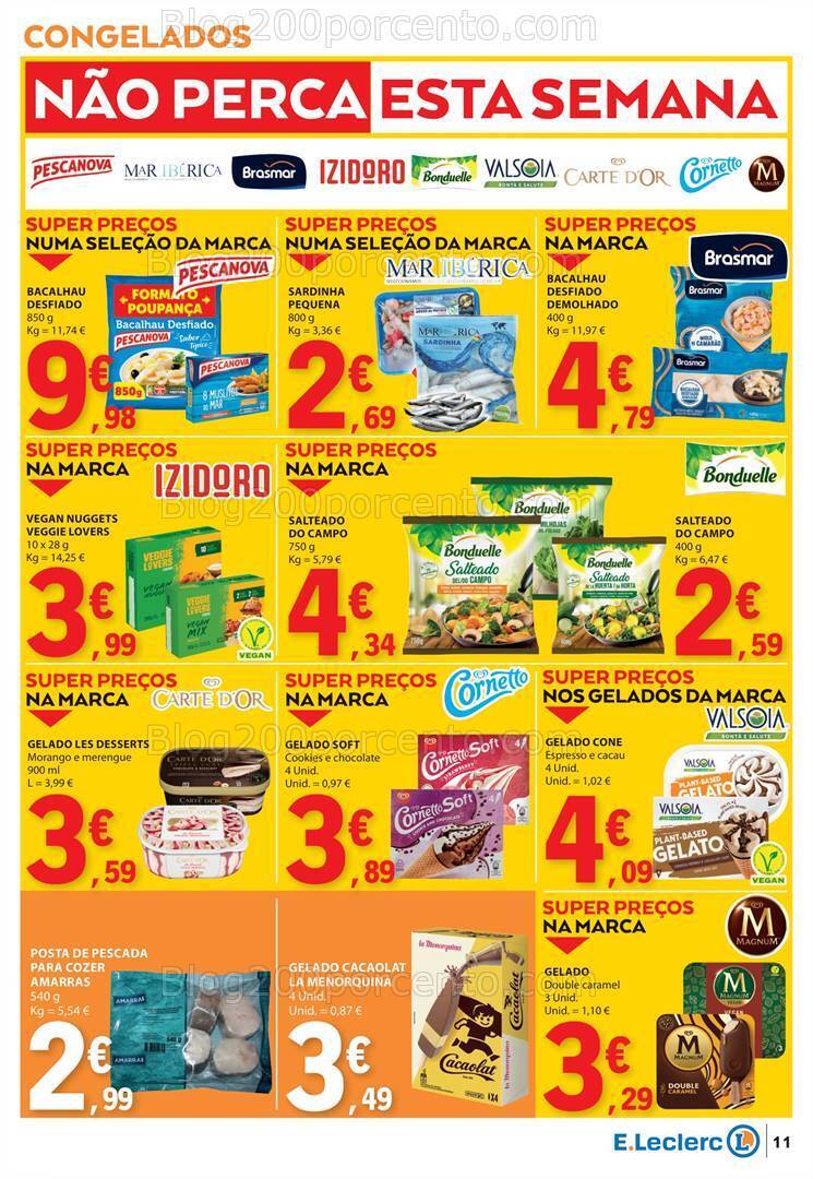 Antevisão Folheto E-LECLERC Promoções de 2 a 10 abril