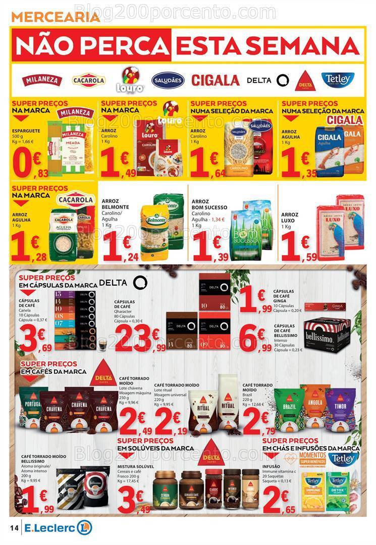 Antevisão Folheto E-LECLERC Promoções de 2 a 10 abril