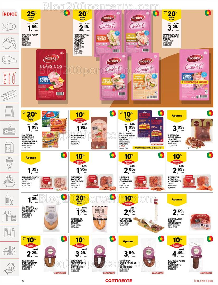 Antevisão Folheto CONTINENTE Modelo - Hiper Promoções 11 de 17 março