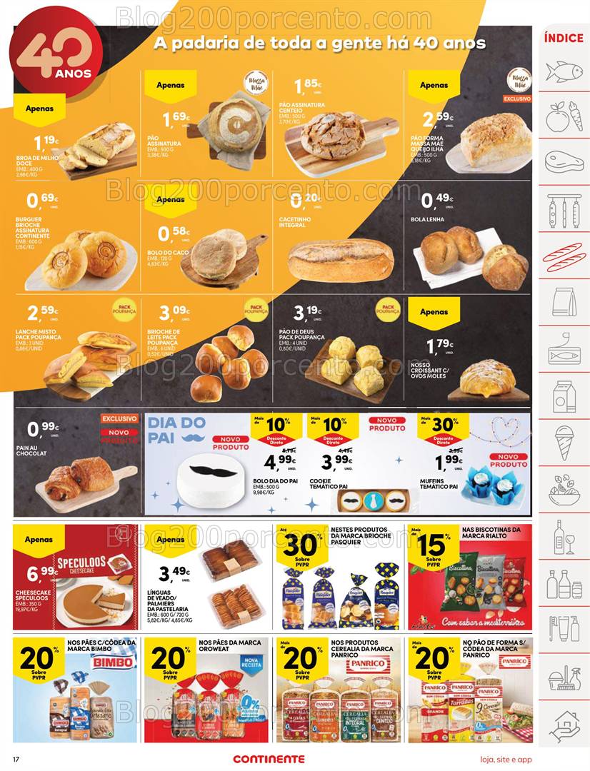 Antevisão Folheto CONTINENTE Modelo - Hiper Promoções 11 de 17 março