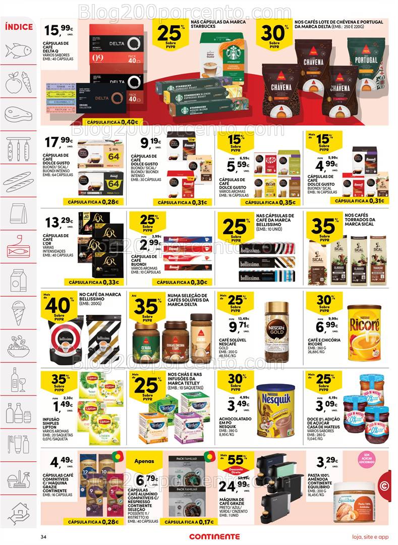 Antevisão Folheto CONTINENTE Promoções de 25 a 31 abril