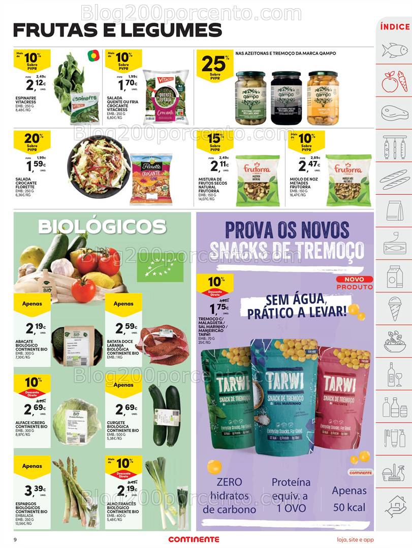 Antevisão Folheto CONTINENTE Promoções de 1 a 7 abril