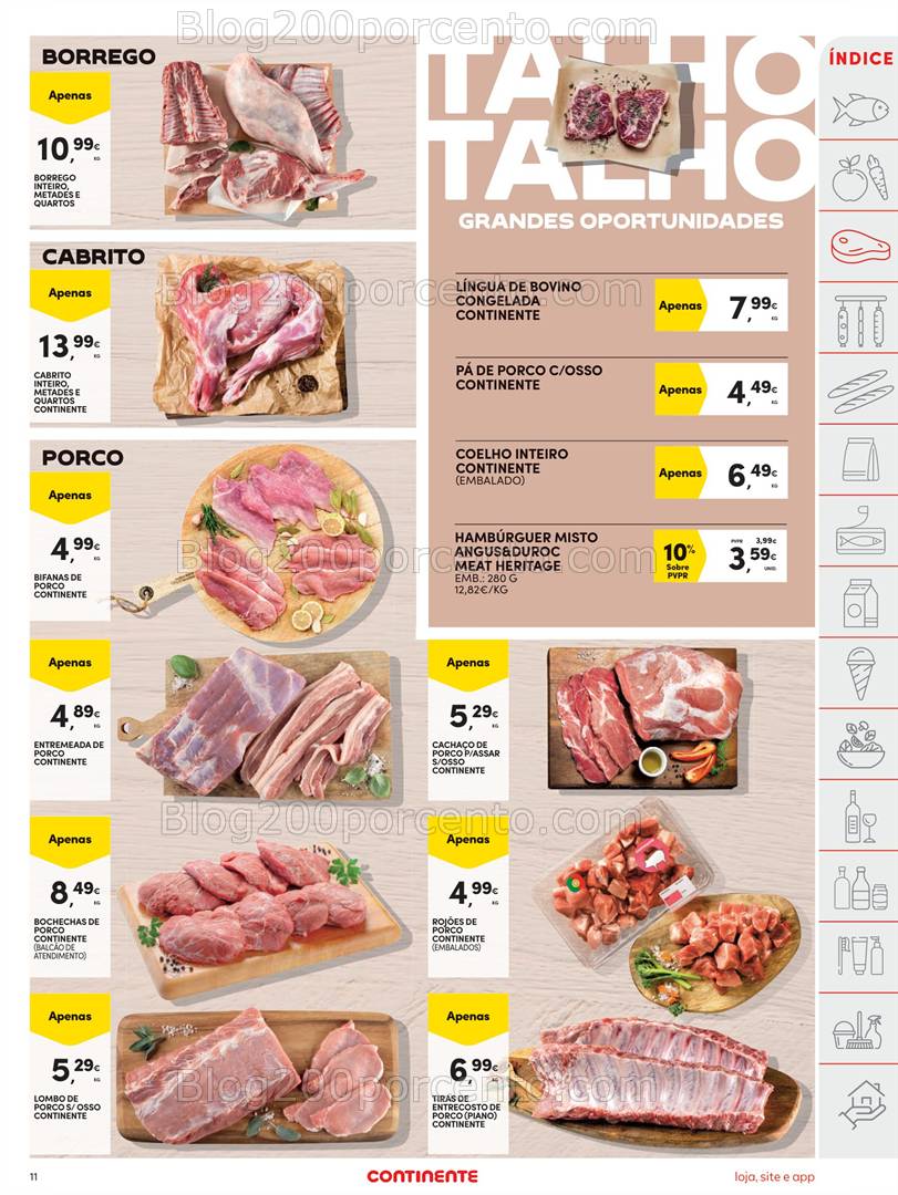 Antevisão Folheto CONTINENTE Promoções de 1 a 7 abril