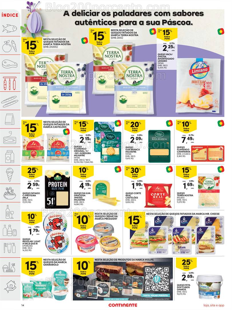 Antevisão Folheto CONTINENTE Promoções de 1 a 7 abril