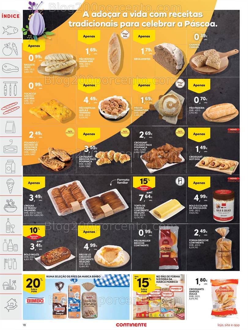 Antevisão Folheto CONTINENTE Promoções de 1 a 7 abril
