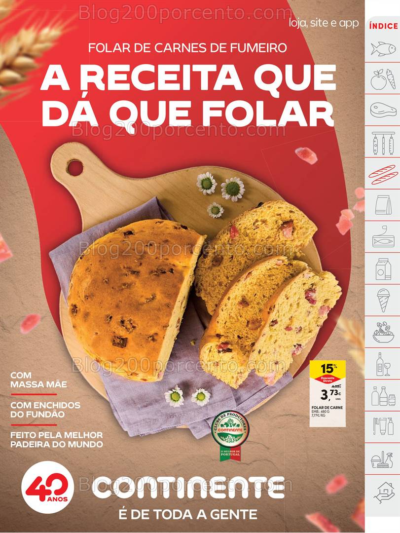 Antevisão Folheto CONTINENTE Promoções de 1 a 7 abril