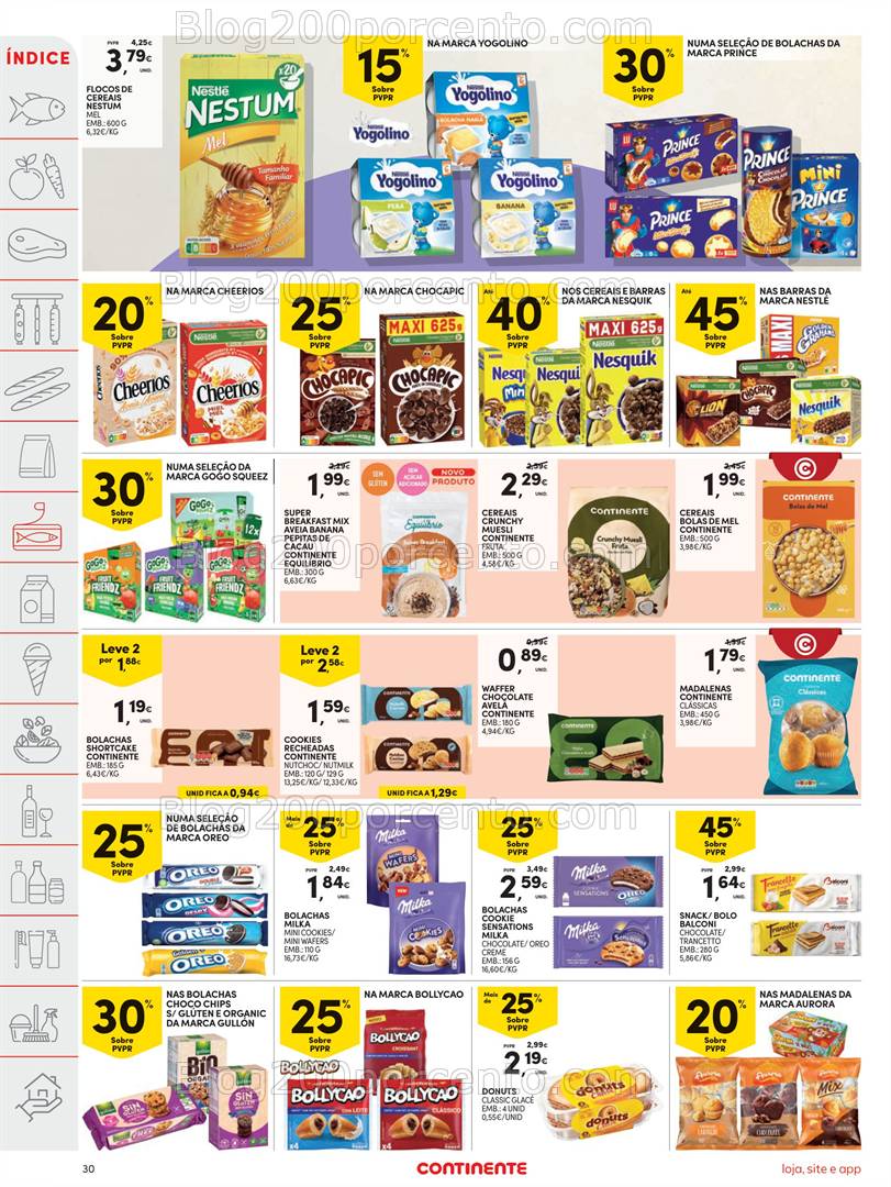 Antevisão Folheto CONTINENTE Promoções de 1 a 7 abril