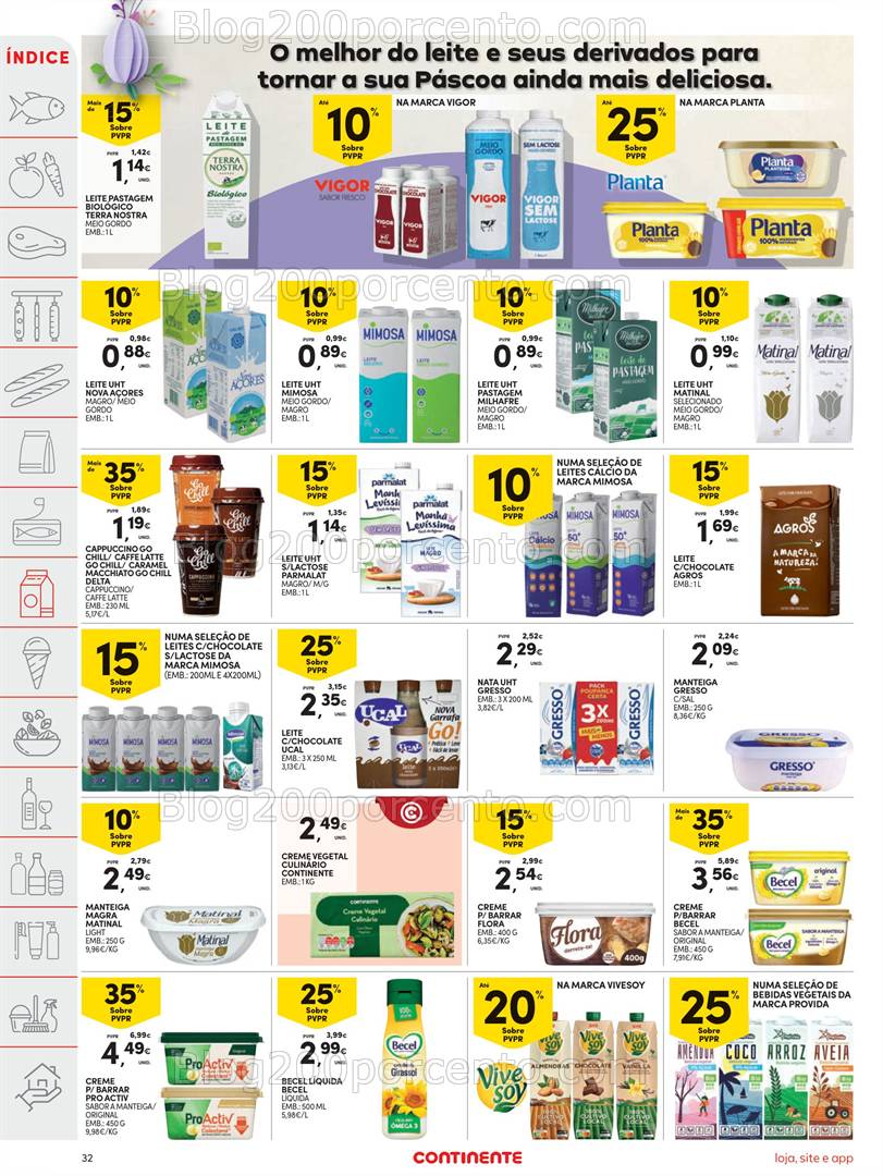 Antevisão Folheto CONTINENTE Promoções de 1 a 7 abril