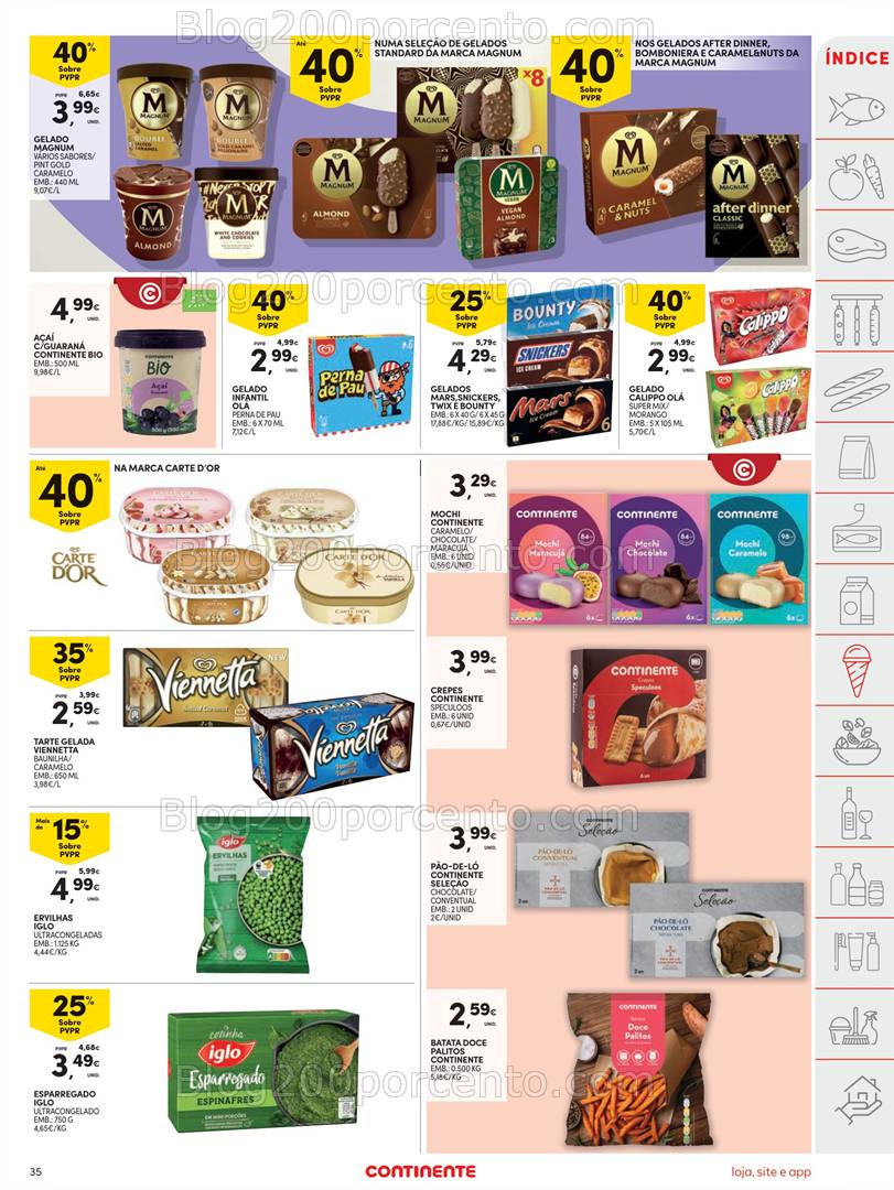 Antevisão Folheto CONTINENTE Promoções de 1 a 7 abril