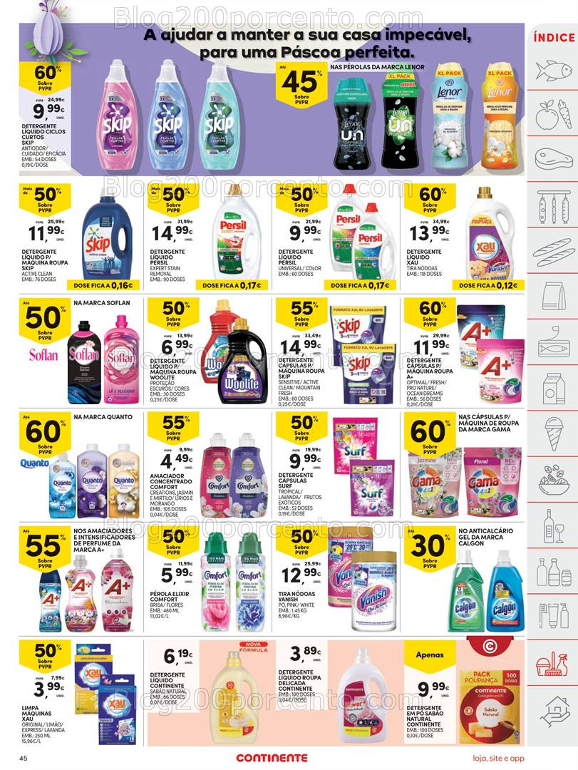 Antevisão Folheto CONTINENTE Promoções de 1 a 7 abril