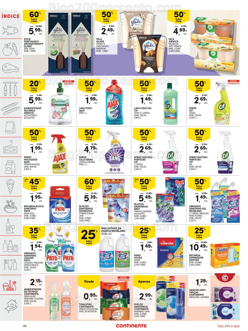 Antevisão Folheto CONTINENTE Promoções de 1 a 7 abril