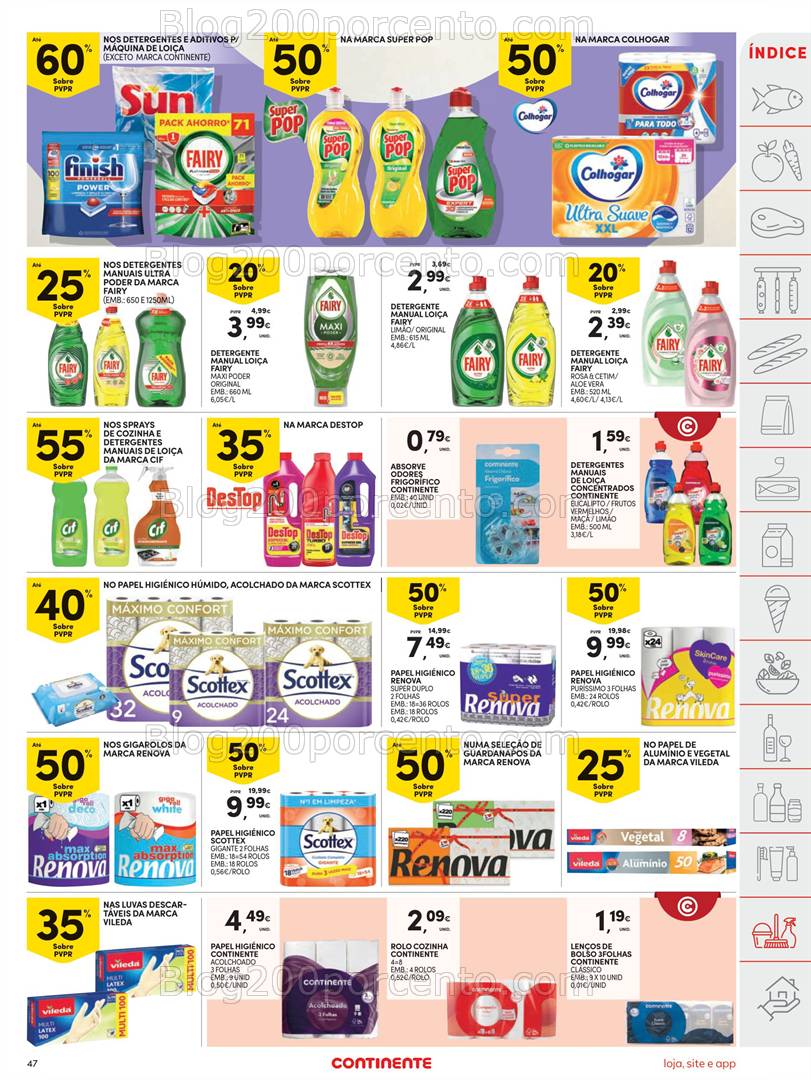Antevisão Folheto CONTINENTE Promoções de 1 a 7 abril