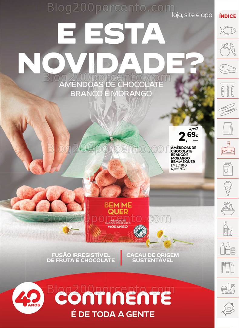 Antevisão Folheto CONTINENTE Promoções de 8 a 14 abril