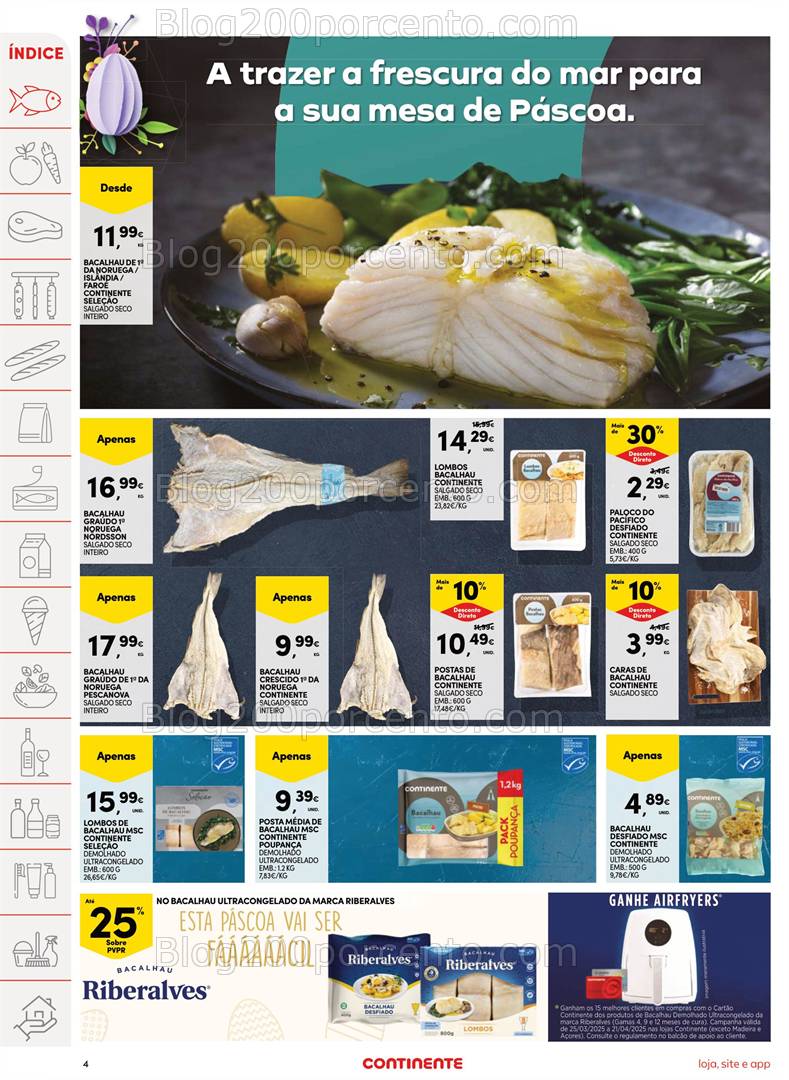 Antevisão Folheto CONTINENTE Promoções de 8 a 14 abril