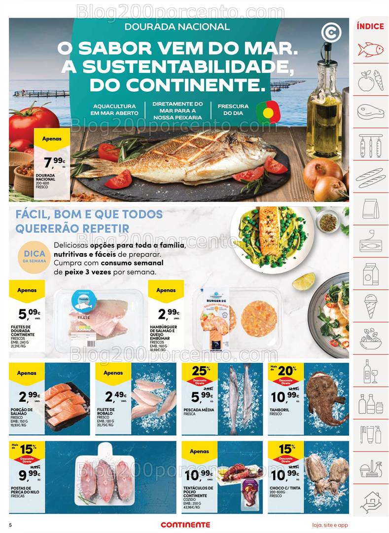 Antevisão Folheto CONTINENTE Promoções de 8 a 14 abril