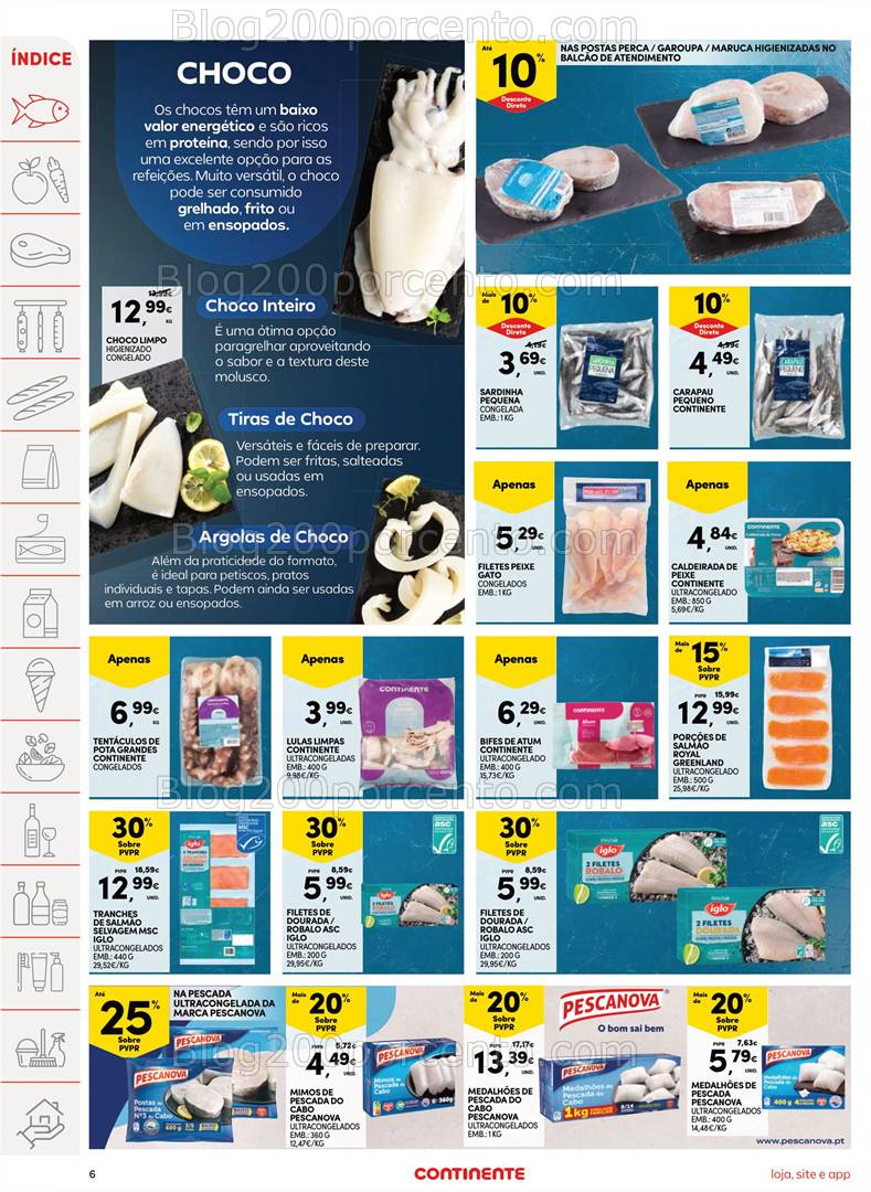 Antevisão Folheto CONTINENTE Promoções de 8 a 14 abril