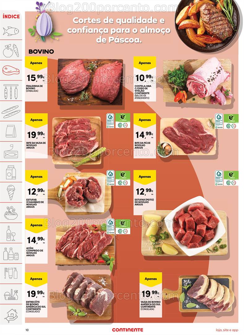 Antevisão Folheto CONTINENTE Promoções de 8 a 14 abril