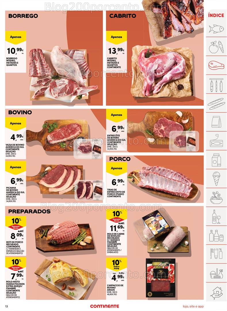 Antevisão Folheto CONTINENTE Promoções de 8 a 14 abril