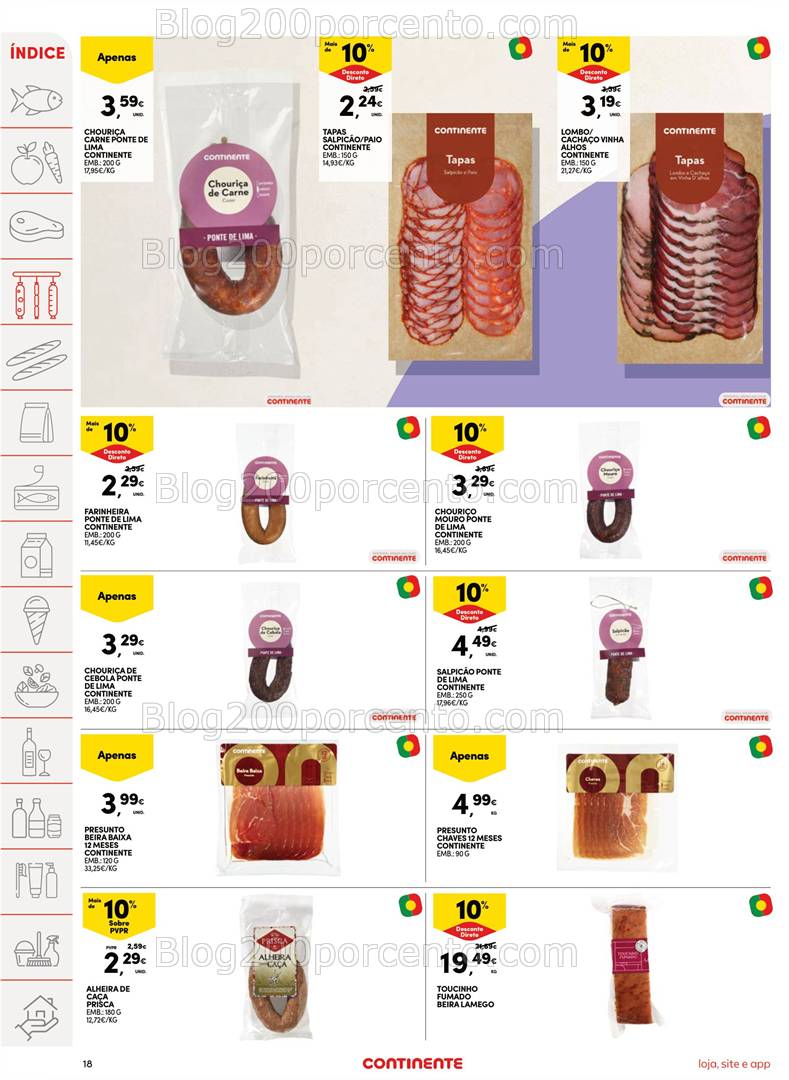 Antevisão Folheto CONTINENTE Promoções de 8 a 14 abril