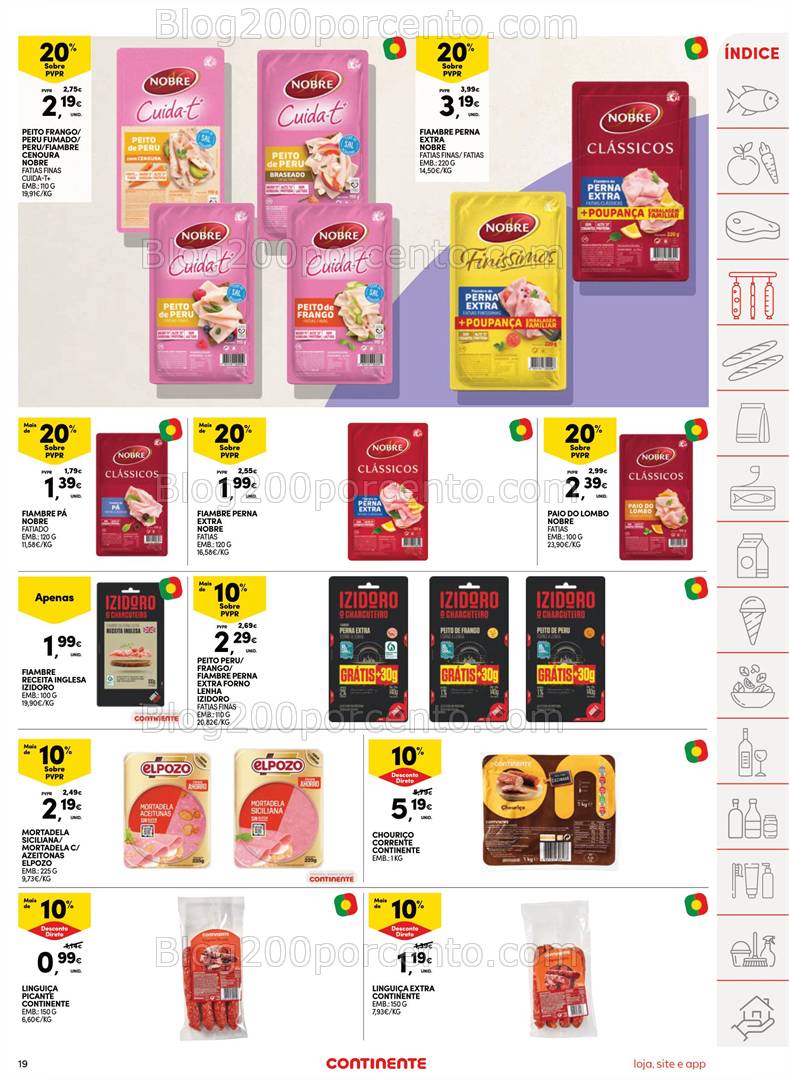 Antevisão Folheto CONTINENTE Promoções de 8 a 14 abril