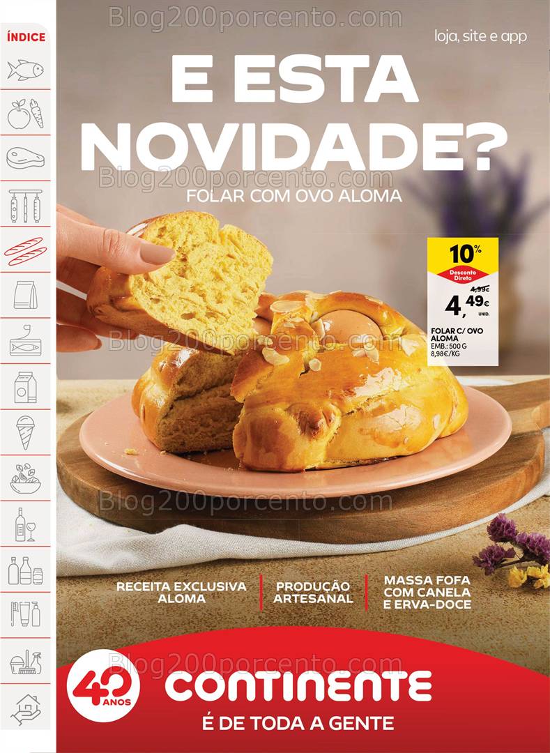 Antevisão Folheto CONTINENTE Promoções de 8 a 14 abril