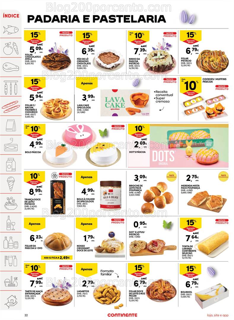 Antevisão Folheto CONTINENTE Promoções de 8 a 14 abril