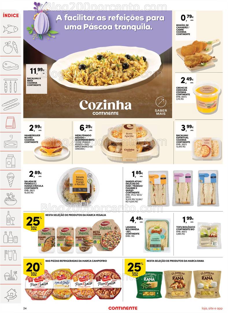 Antevisão Folheto CONTINENTE Promoções de 8 a 14 abril