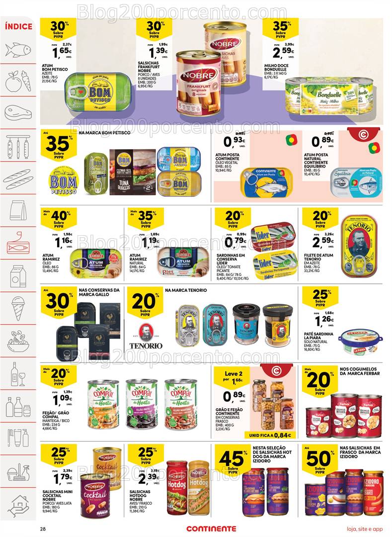 Antevisão Folheto CONTINENTE Promoções de 8 a 14 abril